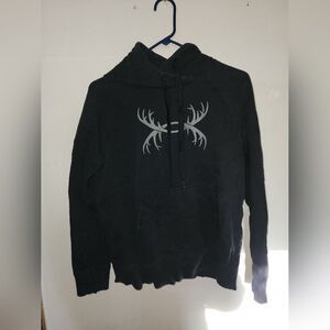 Under Armour | Women’s Loose Fit Hoodie | Black with Antler Logo Design | SM / P